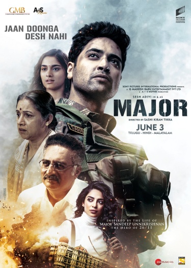 Major (2022) NF Hindi Movie 1080p | 720p | 480p HDRip ESubs Download
