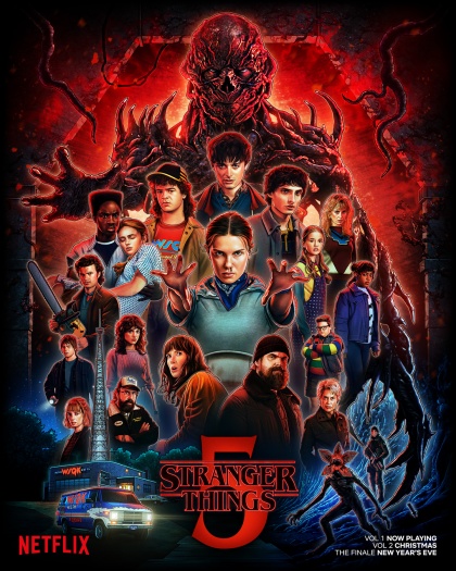 Stranger Things (2025) NF Hindi ORG S05E[01-04] Dual Audio Series 1080p | 720p | 480p HDRip ESubs Download