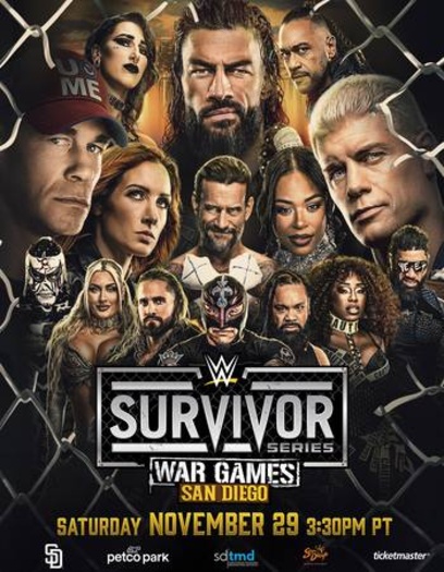 WWE Survivor Series: WarGames (29th November 2025) PPV English Full Show 720p | 480p HDRip Download