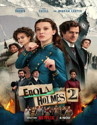 Enola Holmes 2 (2022) NF Hindi ORG Dual Audio 1080p | 720p | 480p HDRip ESubs Download