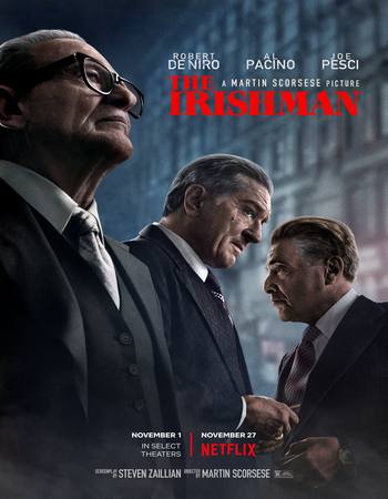 The Irishman (2019) Hindi ORG Dual Audio 1080p | 720p | 480p BluRay ESubs Download